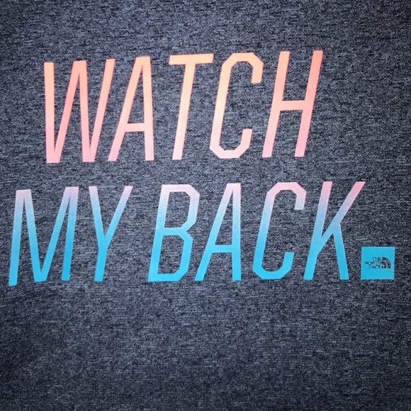 Purple North Face Sweatshirt - Picture 5 of 7